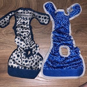 Small Washable doggy diapers ***never used***